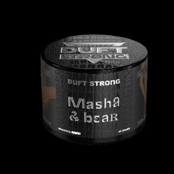 Табак Duft Strong Masha&Bear (Земляника) 40 гр в Севастополе
