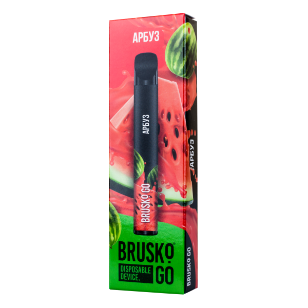 Одноразовая электронная сигарета Brusko Go Арбуз 800 затяжек в Севастополе