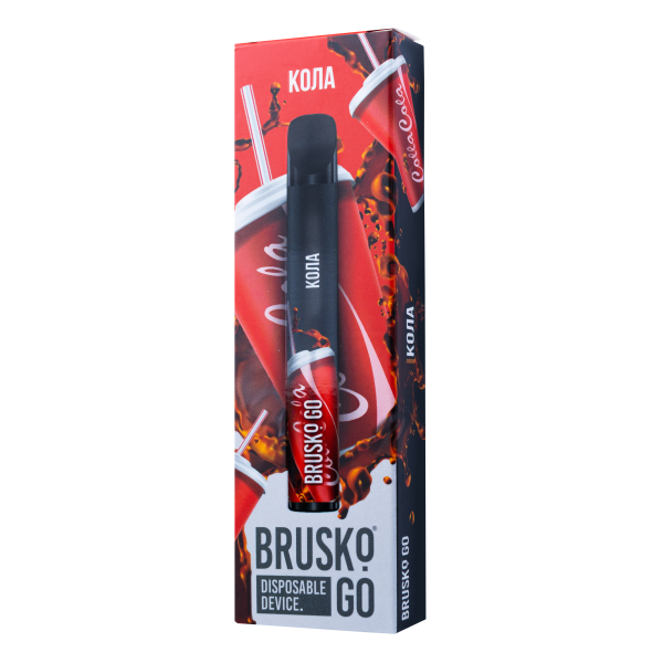 Одноразовая электронная сигарета Brusko Go Кола 800 затяжек в Севастополе