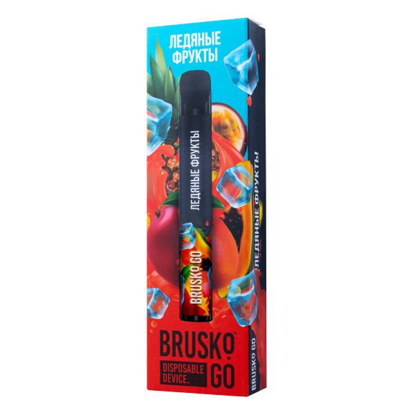 Одноразовая электронная сигарета Brusko Go Ледяные Фрукты 800 затяжек в Севастополе
