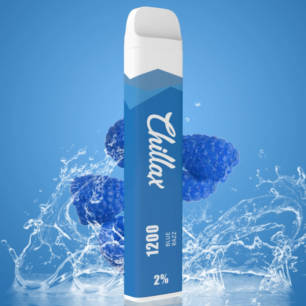 Chillax Blue Razz (Синяя малина), 1200 тяг в Севастополе
