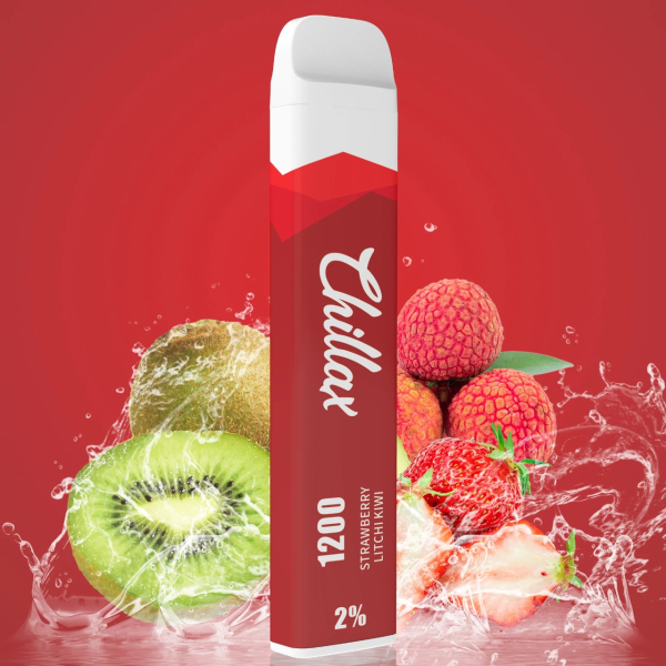 Chillax Strawberry Lychee Kiwi, 1200 тяг в Севастополе