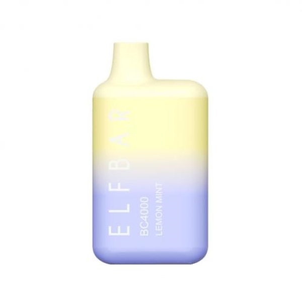 Elf Bar BC4000 Lemon Mint (Лимон с мятой), 4000 тяг в Севастополе