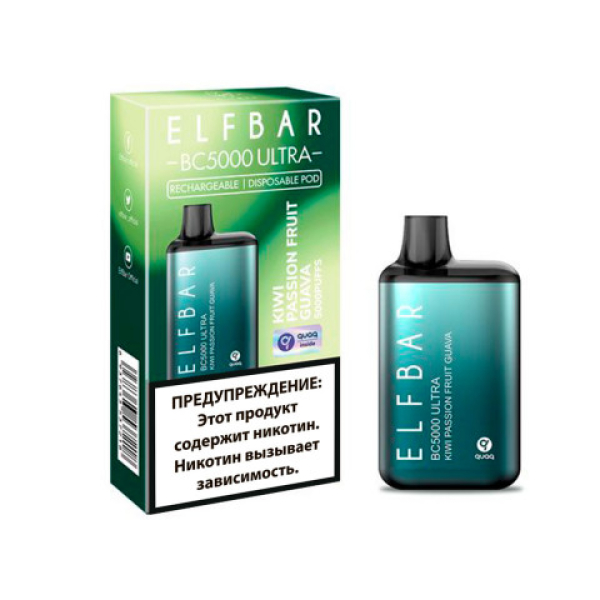 Elfbar BC5000 (Киви маракуйя гуава), 5000 тяг в Севастополе