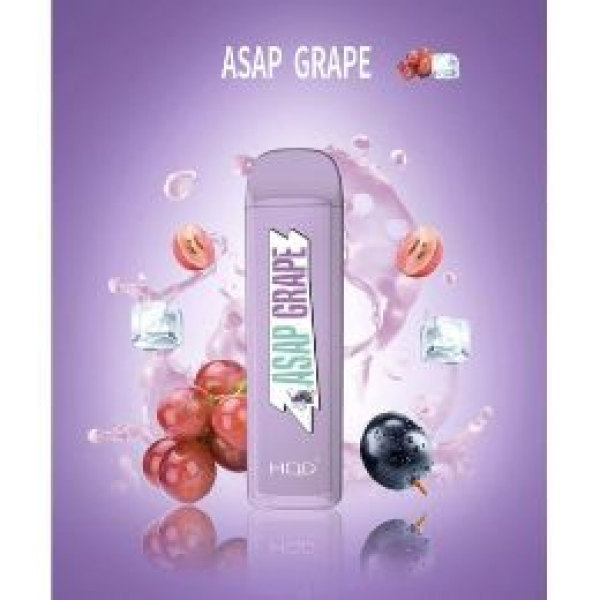 HQD MEGA Asap Grape (Винград), 1800 тяг в Севастополе