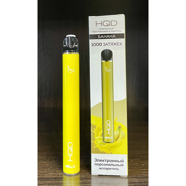 HQD melo banana (банан) 1000 затяжек в Севастополе