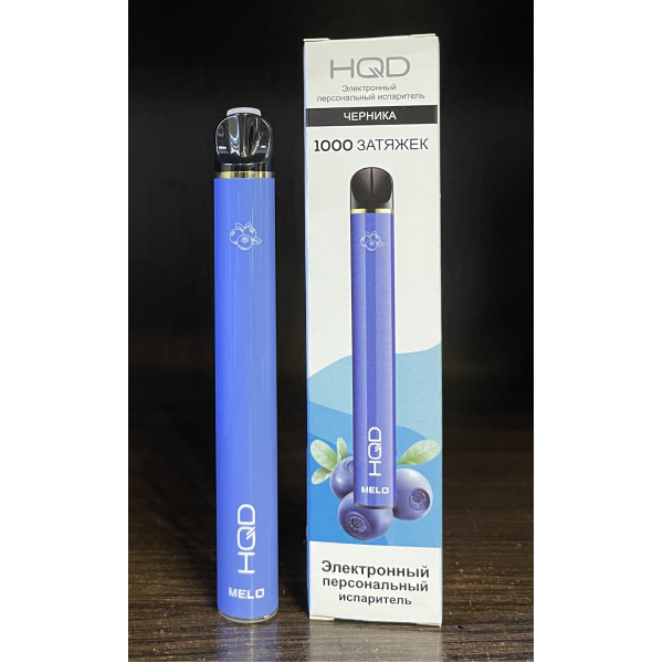 HQD melo blueberry (черника) 1000 затяжек в Севастополе