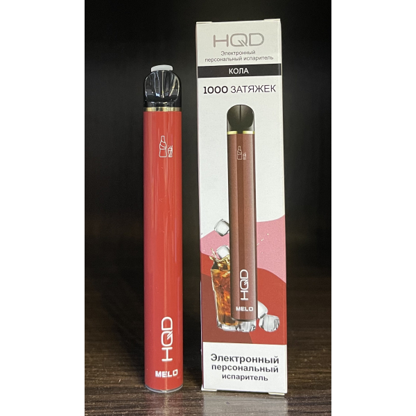 HQD melo cola (кола) 1000 затяжек в Севастополе