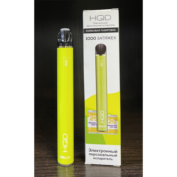 HQD melo laim soda (лаймовая газировка) 1000 затяжек в Севастополе