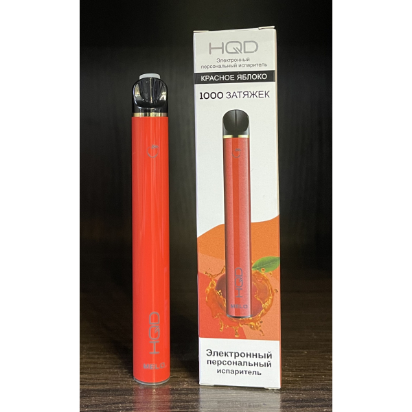 HQD melo red apple (красное яблоко) 1000 затяжек в Севастополе
