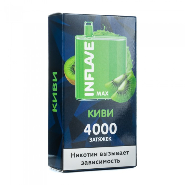INFLAVE MAX Киви, 4000 тяг в Севастополе