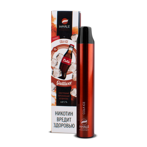 inHale Guliver Hard Cola Ice (Кола Со Льдом) 1500 затяжек в Севастополе
