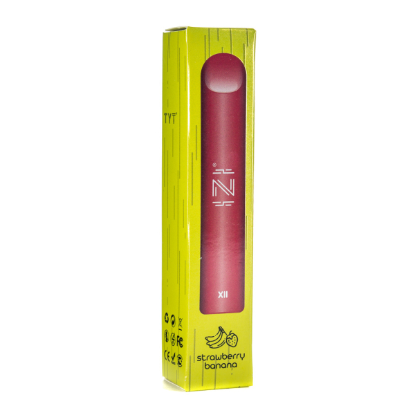 Одноразовая электронная сигарета IZI X2 Strawberry Banana (Клубника Банан) 800 затяжек в Севастополе