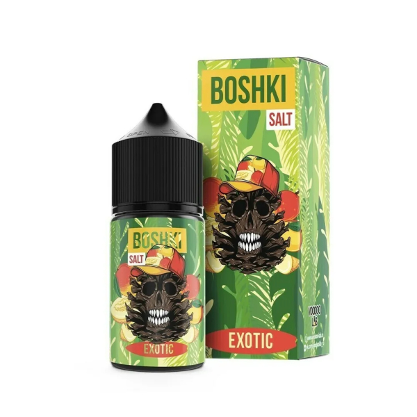 Жидкость BOSHKI Salt Exotic (Манго дыня хвоя) (30 мл, 20 мг/мл) в Севастополе