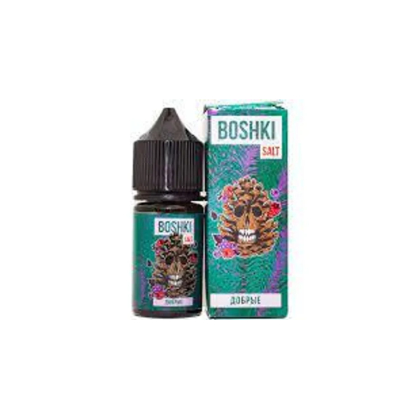 Жидкость BOSHKI Salt Добрые (Мороженное хвоя ягоды) (30 мл, 20 мг/мл) в Севастополе
