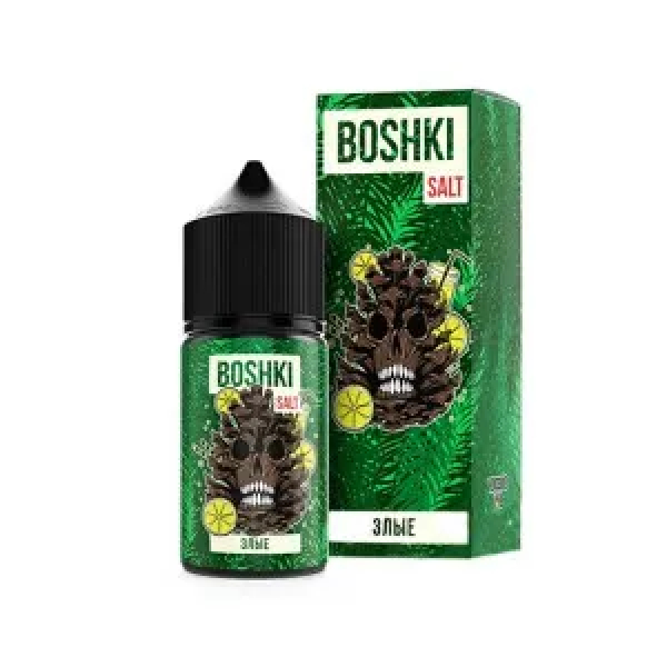 Жидкость BOSHKI Salt Злые (Лимонад ягоды хвоя) (30 мл, 20 мг/мл) в Севастополе