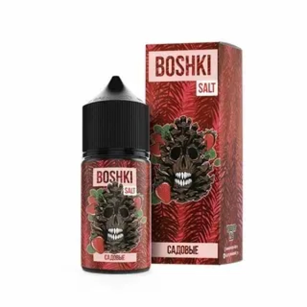 Жидкость BOSHKI Salt Садовые (клубника хвоя) (30 мл, 20 мг/мл) в Севастополе