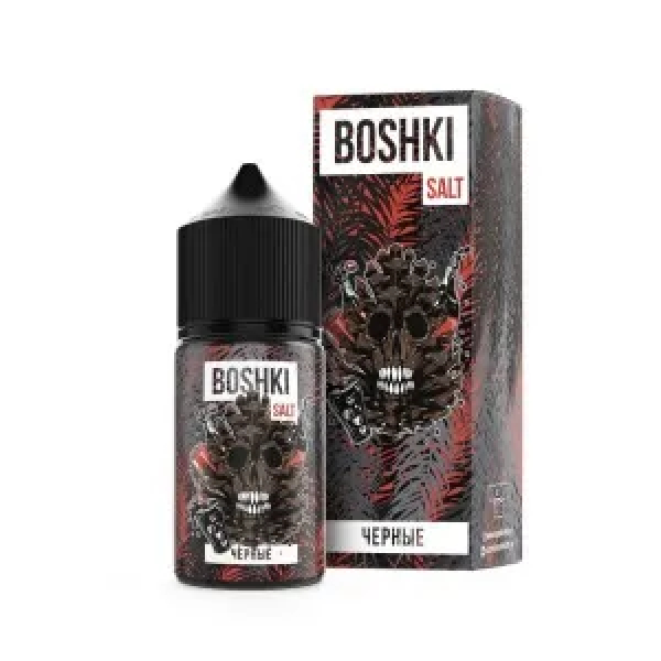 Жидкость BOSHKI Salt Черные (кола хвоя) (30 мл, 20 мг/мл) в Севастополе