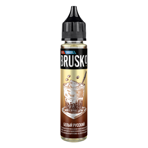 Жидкость Brusko Salt  Белый Русский 30 мл в Севастополе