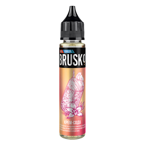 Жидкость Brusko Salt  Крем Сода 30 мл в Севастополе