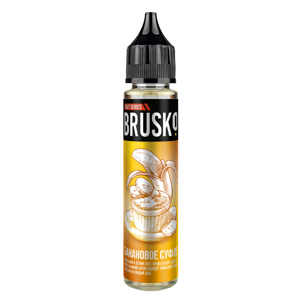 Жидкость Brusko Salt Банановое Суфле 30 мл в Севастополе