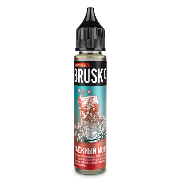 Жидкость Brusko Salt Таёжный Морс 30 мл в Севастополе