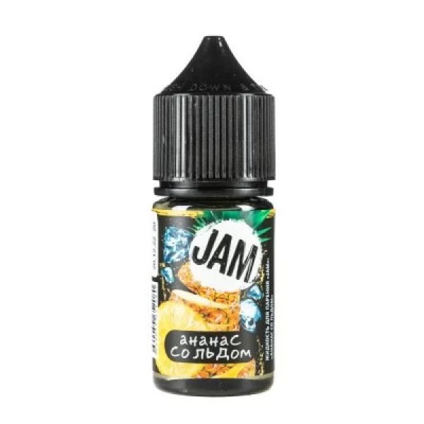 Жидкость Jam Suprime Salt Ананас с Холодом (30 мл, 50 мг/мл) в Севастополе