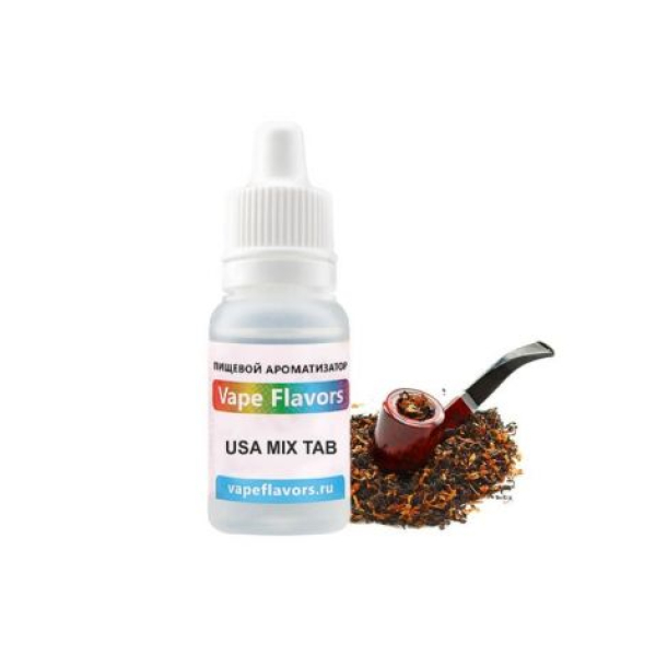 Ароматизатор Vape Flavors Usa Mix (Трубчатый табак) 10мл в Севастополе