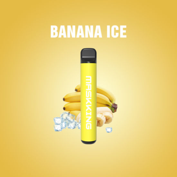 Одноразовая электронная сигарета Maskking High Pro Banana Ice (Ледяной Банан) 1000 затяжек в Севастополе
