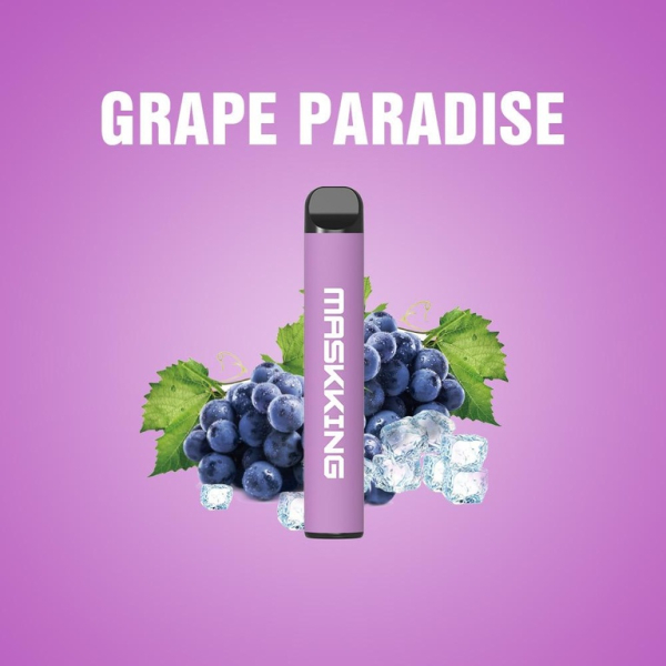 Одноразовая электронная сигарета Maskking High Pro Grape Paradise (Виноградный Рай) 1000 затяжек в Севастополе