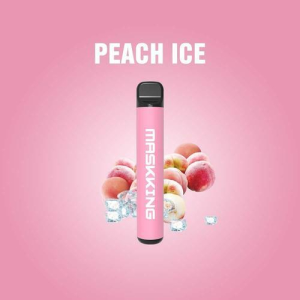 Одноразовая электронная сигарета Maskking High Pro Peach Ice (Персиковый Рай) 1000 затяжек в Севастополе