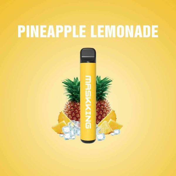Одноразовая электронная сигарета Maskking High Pro Pineapple Lemonade (Ананасовый Лёд) 1000 затяжек в Севастополе