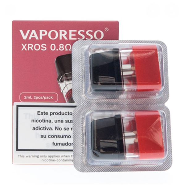 Упаковка картриджей Vaporesso XROS Series 0.8 ohm Pod 2 ml (в упаковке 2 шт) в Севастополе