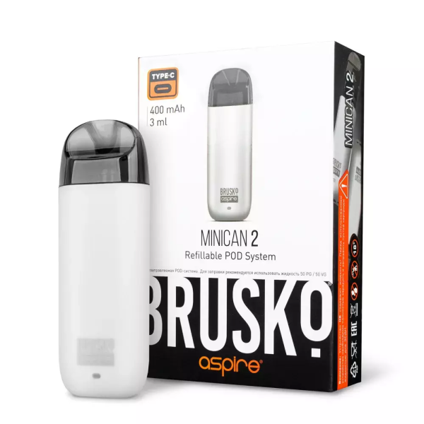 Brusko MINICAN 2 (400 мАч, Белый) в Севастополе