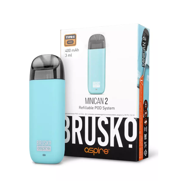 Brusko MINICAN 2 (400 мАч, Бирюзовый) в Севастополе