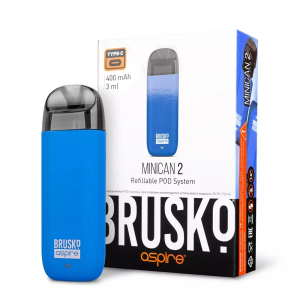 Brusko MINICAN 2 (400 мАч, Синий) в Севастополе
