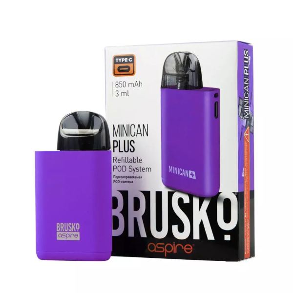 Brusko MINICAN plus (850 мАч, Фиолетовый) в Севастополе