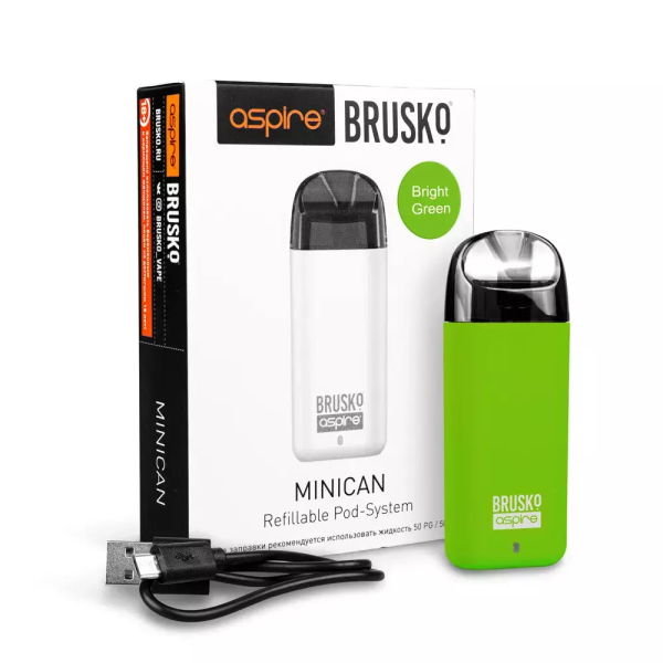 Brusko MINICAN (350 мАч, Зеленый) в Севастополе