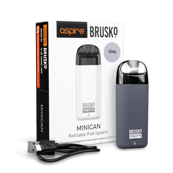 Brusko MINICAN (350 мАч, Серый) в Севастополе