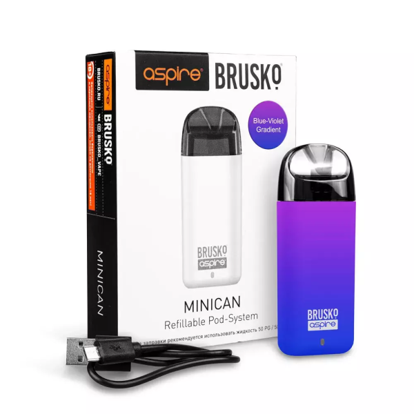 Brusko MINICAN (350 мАч, Синий,фиолетовый) в Севастополе