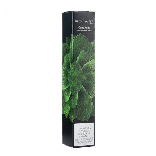 SOAK S Cane Mint (Тростниковая мята), 2500 тяг в Севастополе