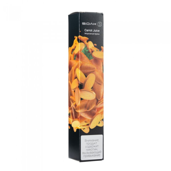 SOAK S Carrot Juice (Морковный фреш), 2500 тяг в Севастополе
