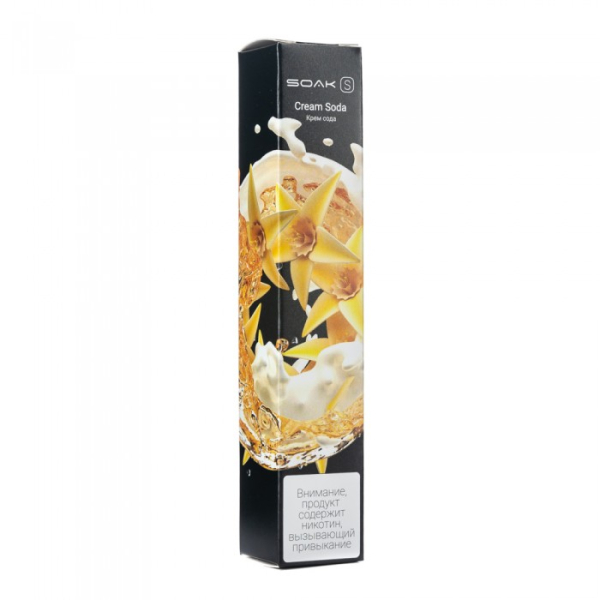 SOAK S Cream Soda (Крем сода), 2500 тяг в Севастополе