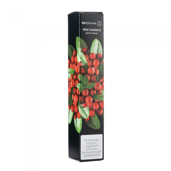 SOAK S Wild Cranberry (Дикая клюква), 2500 тяг в Севастополе