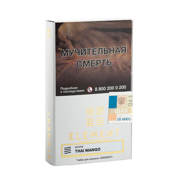 Табак ELEMENT ВОЗДУХ THAI MANGO 25 гр в Севастополе