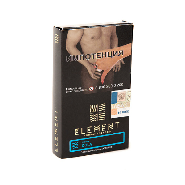 Табак ELEMENT ВОДА COLA 25 гр в Севастополе