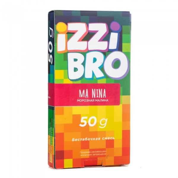 Смесь IZZIBRO MA Nina (Морозная малина) 50 гр в Севастополе