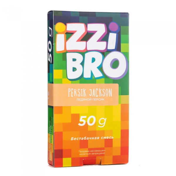 Смесь IZZIBRO Persik JACKSON (Ледяной Персик) 50 гр в Севастополе