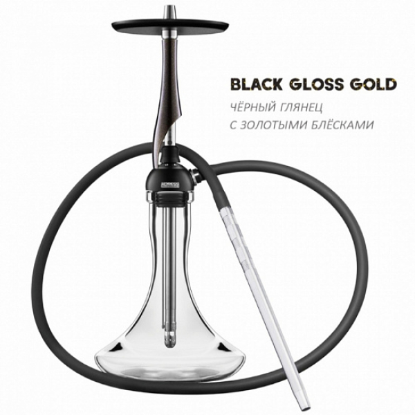 Кальян Koress K1T Black Gloss Gold в Севастополе