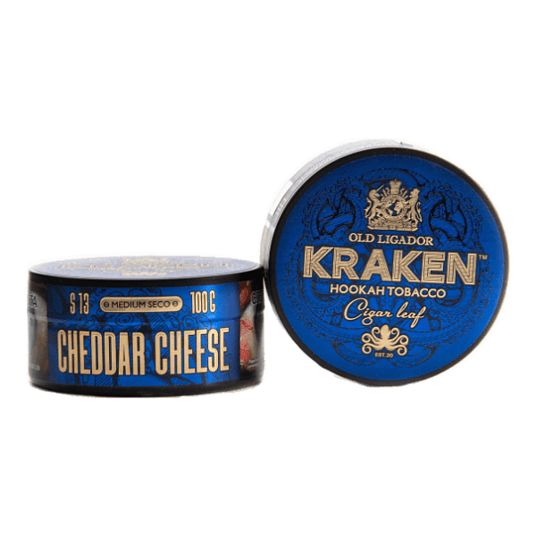 Табак Kraken Medium Seco Cheddar Cheese (Сыр Чеддер) 100 гр в Севастополе